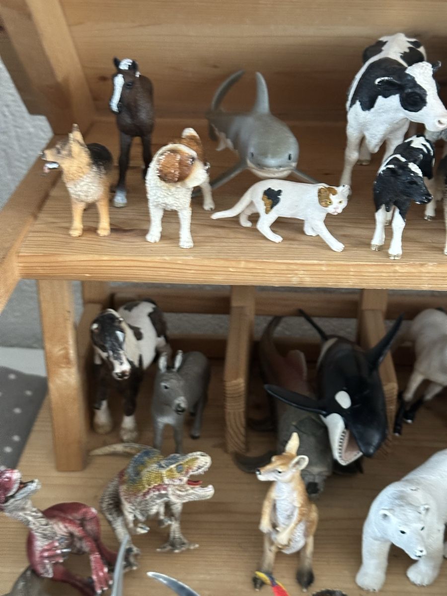 Schleich Giocattoli: 65 schleich Tiere mit Holzhaus – Usato da Wettingen venduto da hak_52m8 5