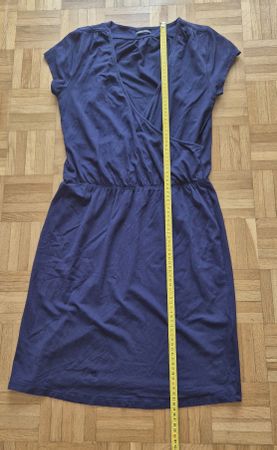 Marc O'Polo Wickelkleid Grösse 38 dunkelblau guter Zustand