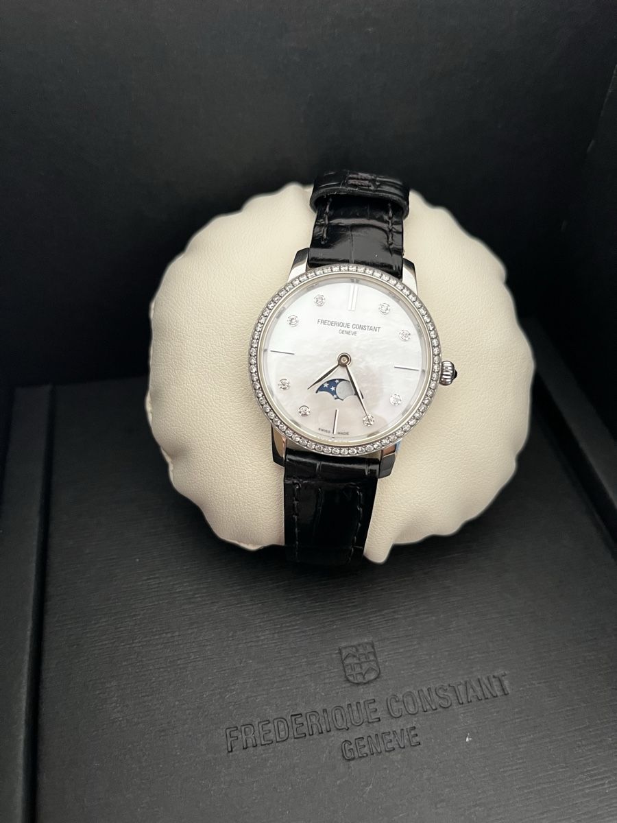 Frederique Constant Orologi: Frederic Constant Slimline Moonphase Ladies – Nuovo (secondo la descrizione) da Meisterschwanden venduto da pas_5sqt 2