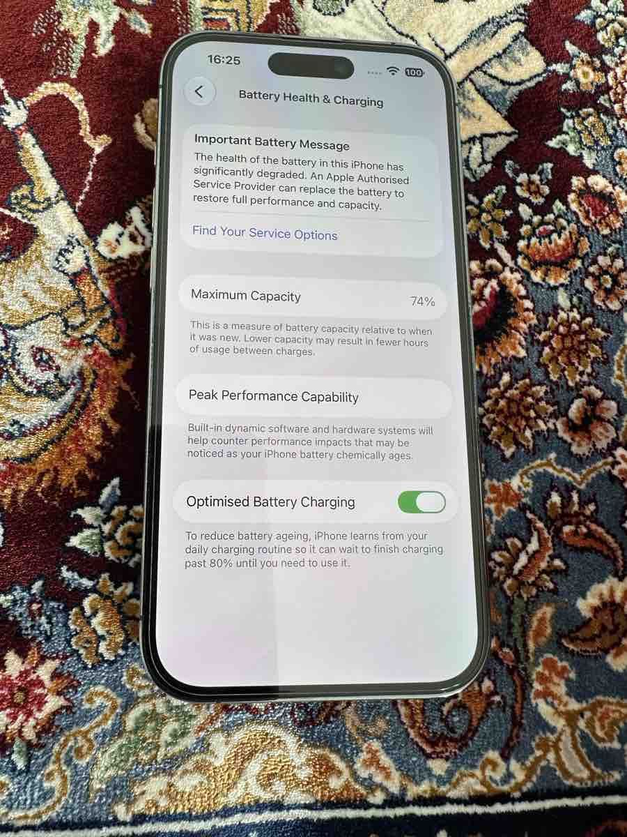 Apple Portables: Smartphone Apple iPhone 14 Pro, état acceptable – D'occasion à Renens VD par sfu_b5k5 4