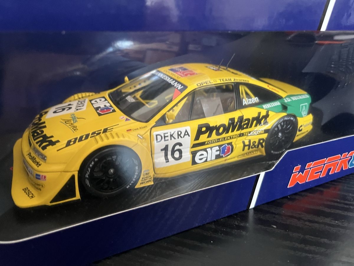 Opel Modellini d'auto: Opel Calibra V6.    1:18 – Nuovo e nell'imballaggio originale da Rümlang venduto da Papamoll4 5
