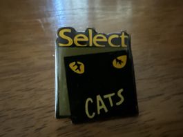 Anstecknadel Cats Select Musical 1981 guter Zustand