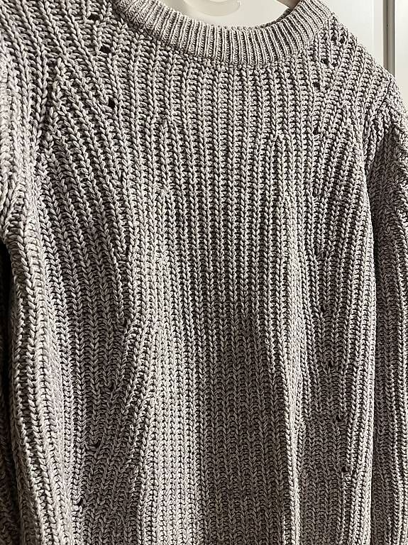 Maglioni & Felpe: Strick-Pullover, grau meliert, XS – Usato da Stallikon venduto da Kuschligwuschlig1 1