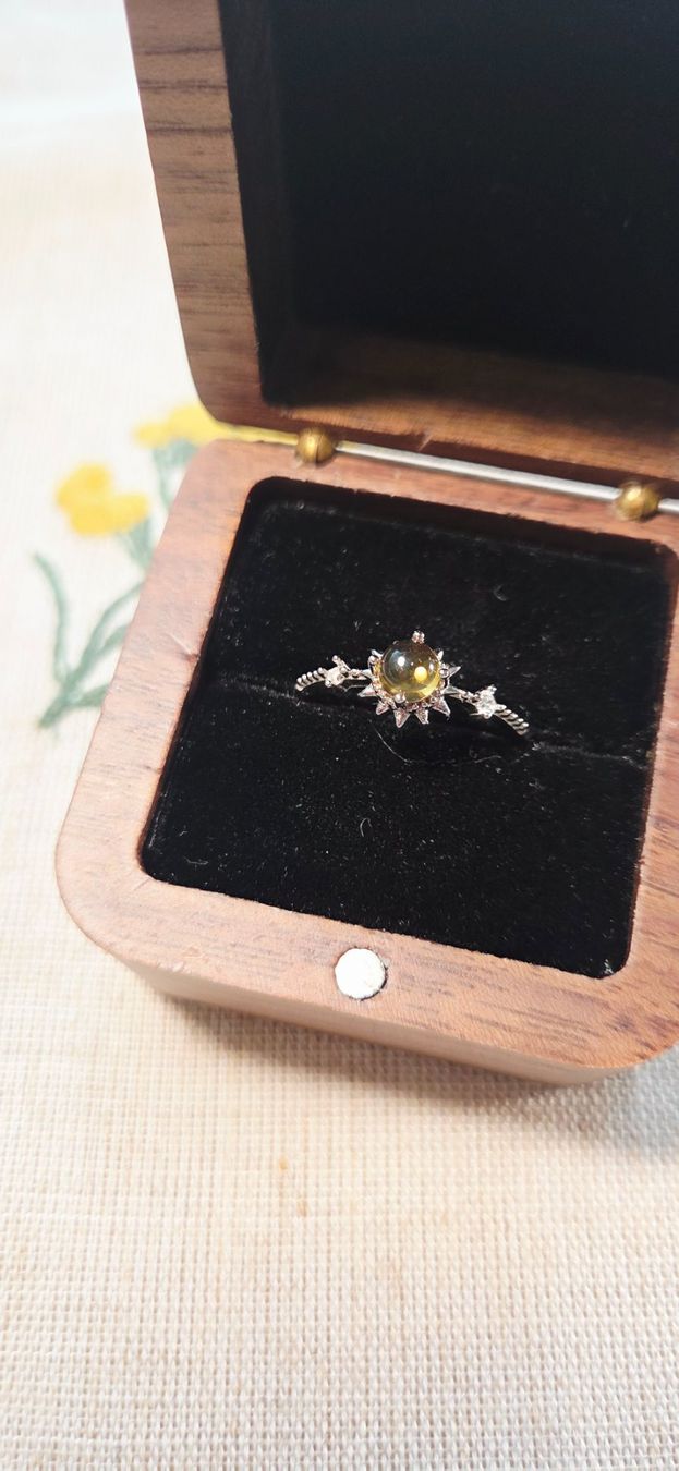 Anelli: NEW - S925 Citrine Ring (Adjustable) – Nuovo (secondo la descrizione) da Zürich venduto da cin_wcf6 2