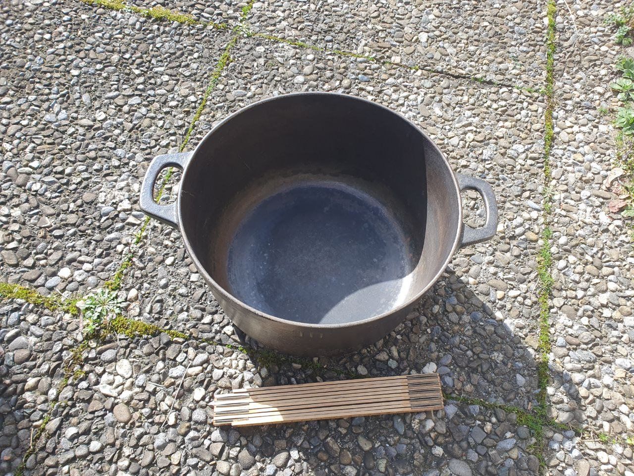 Pentole: Casserole fonte noir usée – Usato da Bernex venduto da Mardone