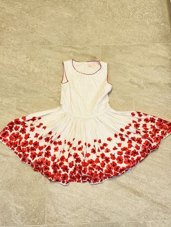 Süsses Sommerkleid von C&A, Gr. 122, mit Mohnblumen🌻