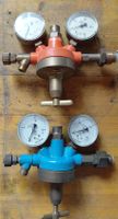 2x Druckminderer Gloor mit Manometern gebraucht