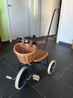 Dreirad mit Schiebestange und Korb