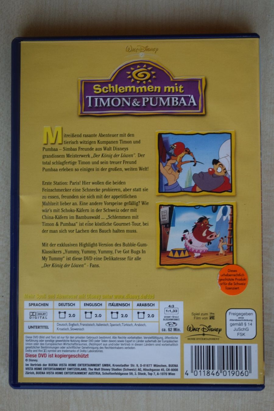Alle DVDs: TIMON & PUMBAA (263) – Gebraucht aus Reutigen von DONDON55 1