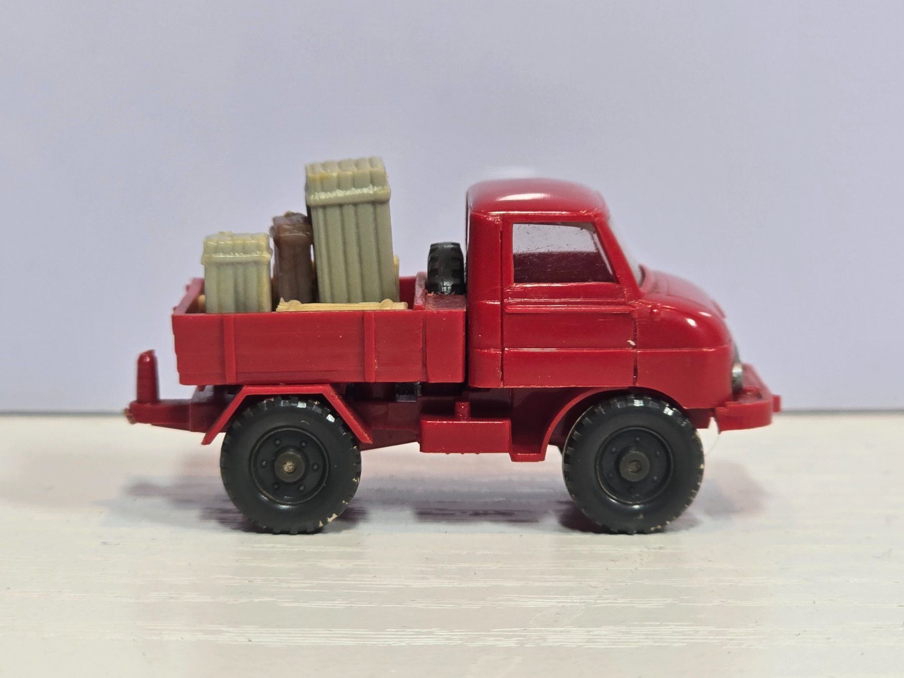 Wiking Modellautos: Wiking, Unimog, rot, alt – Neu (gemäss Beschreibung) aus Kloten von Nicola2 9