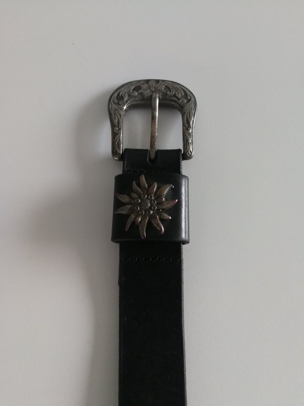 Cinture: Birth Gramm Edelweiss Gürtel, 90 cm – Usato da Davos Platz venduto da Canada1995 1