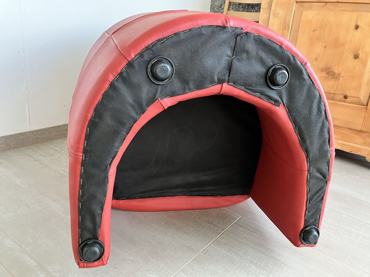 Poltrone: Leder-Sessel rot – Usato da Möriken AG venduto da nagross 5