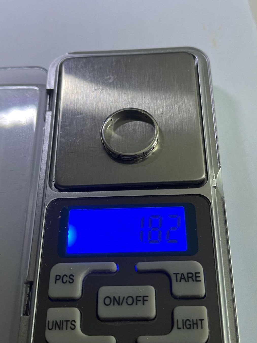 Anelli: Silberring S925 mit Muster, Zirkonias Durchmesser – Nuovo (secondo la descrizione) da Bremgarten b. Bern venduto da barny2