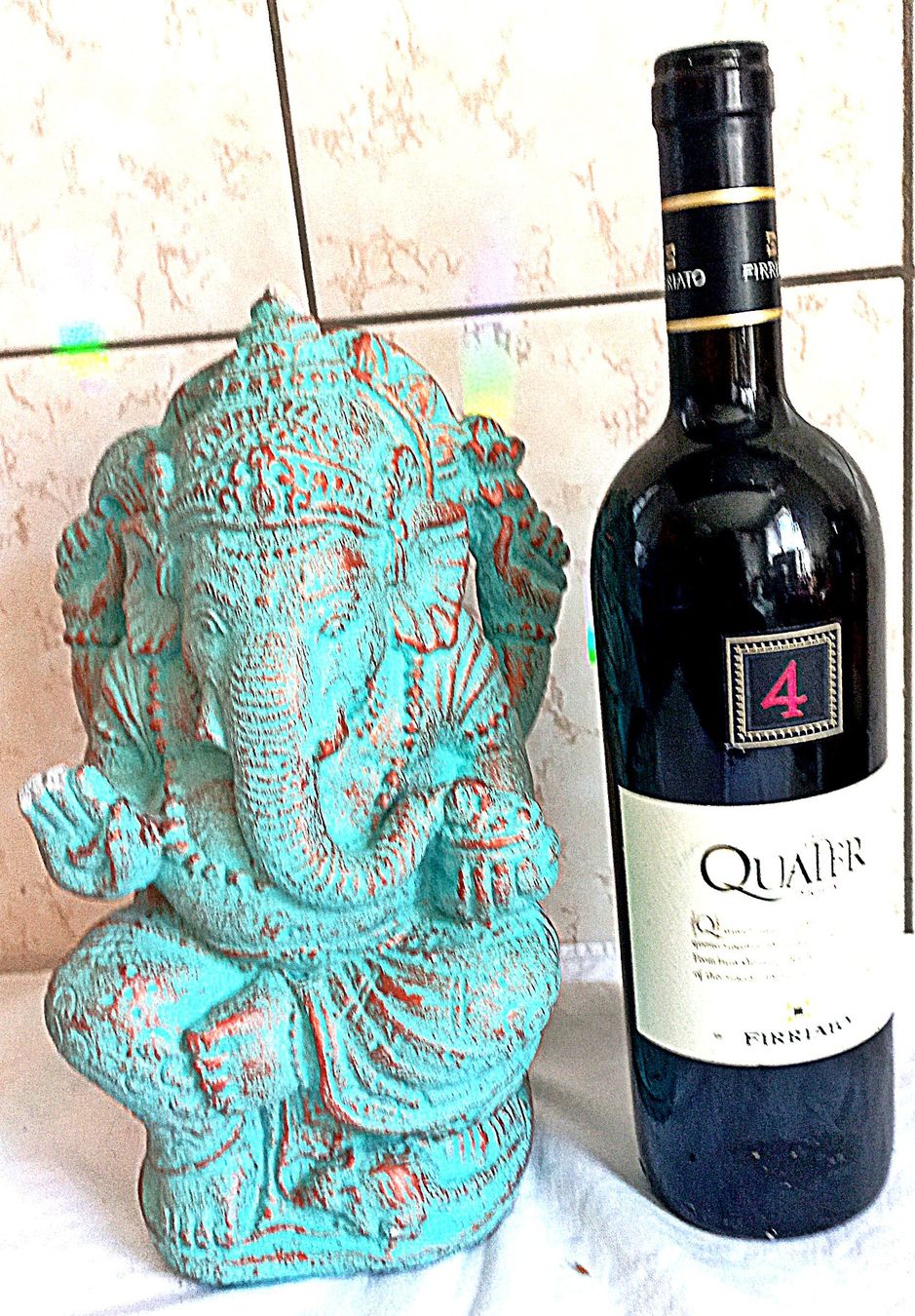 Sculptures & Statues: Ganesh Steingut gross schwer über 3kg – D'occasion à Baar par 2cvbaar 3