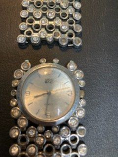 Orologi: strassbesetzte damenuhr – Usato da Schwarzenberg LU venduto da kindler007