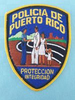 Textil Emblem POLICIA DE PUERTO RICO