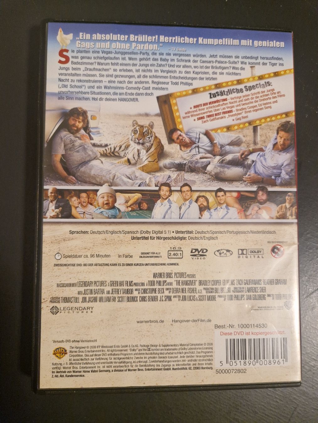 Tutti i DVDs: Hangover DVD – Usato da Emmenbrücke venduto da alexa1983 1
