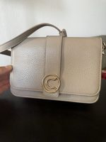 Umhängetasche Coccinelle Leder beige Damen
