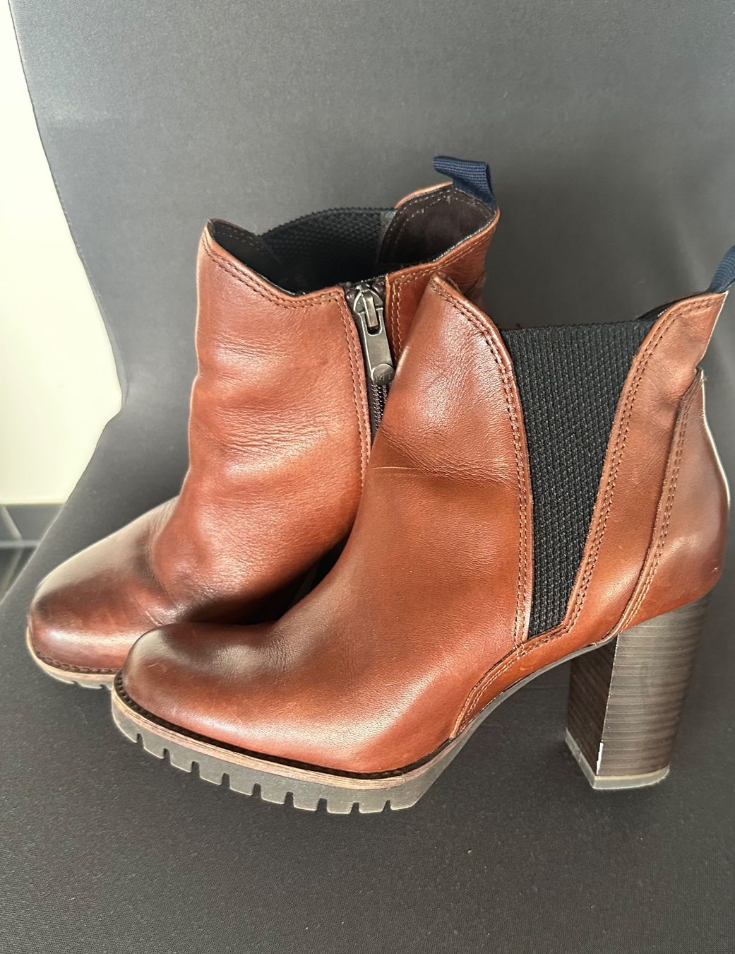 Scarpe da donna: Marco Tozzi Leder Stiefelette 36 – Usato da Gansingen venduto da patma02
