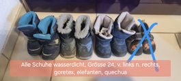 Kinderstiefel Goretex und Elefanten Grösse 24 Set