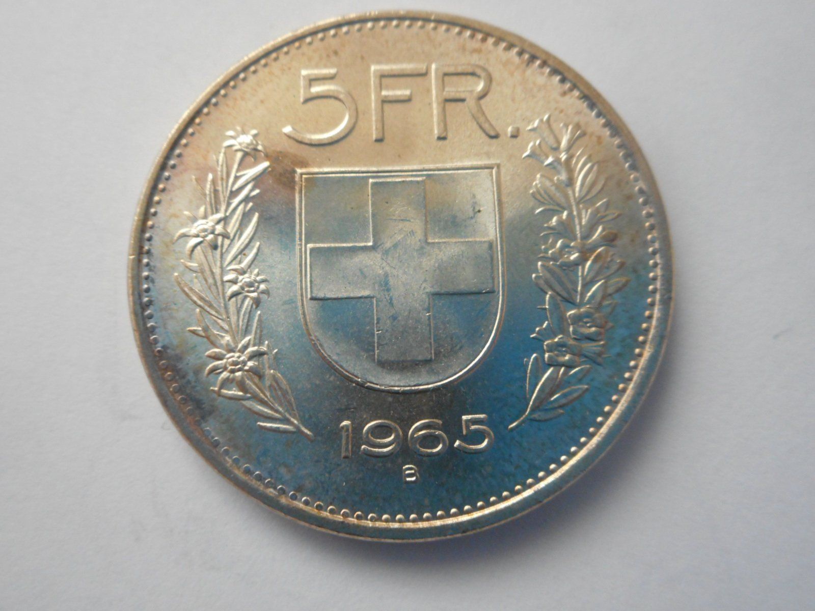 Toutes les monnaies: 5 Fr. 1965 silber – D'occasion à Kriegstetten par pizlad2010