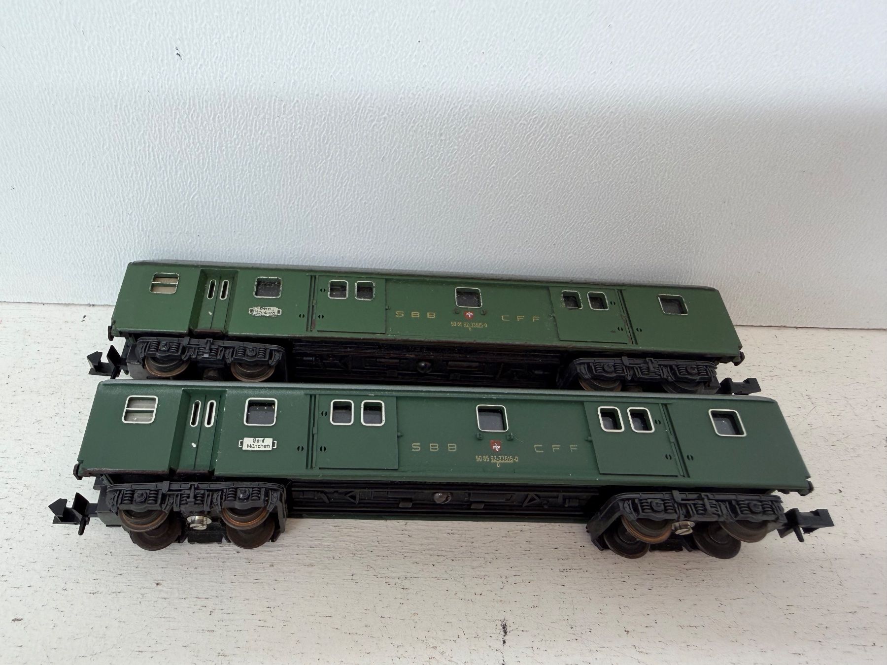 Trix Modellini di ferrovie: Trix  SBB Gepäckwagen – Usato da Büsserach venduto da ModellbahnDepot