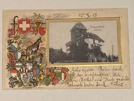 15.X..03 AK Prägekarte FRAUENFELD