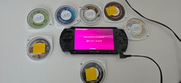 Sony PSP 3004 + 8 Spiele | TWINT