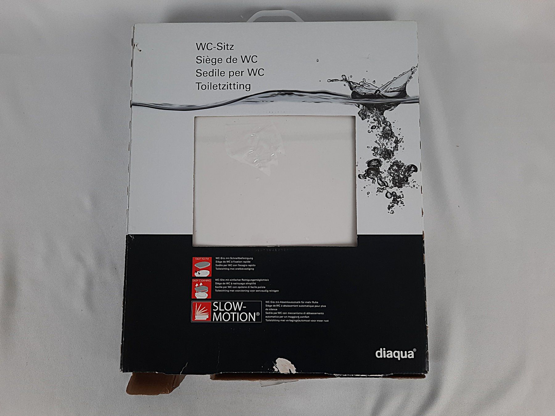 Diaqua WC: DIAQUA Perca WC-Deckel – Neu (gemäss Beschreibung) aus Beinwil am See von Restwert_Beinwil