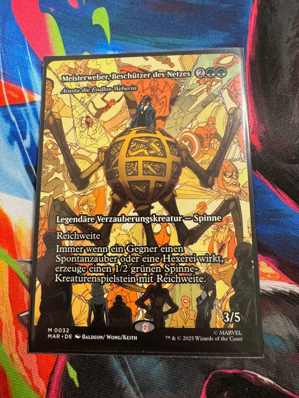Magic The Gathering Carte collezionabili: Meisterweber, Beschützer des Netzes - SPM - Magic – Nuovo (secondo la descrizione) da Bülach venduto da Pfrenzel