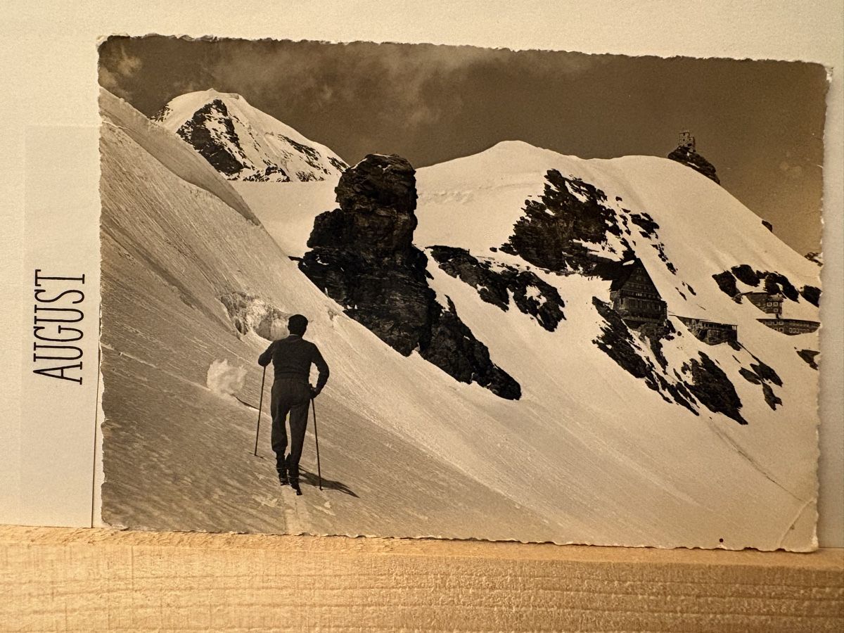 Cartoline postali: AK von Jungfraujoch – Usato da Rümlang venduto da Kartenpost1