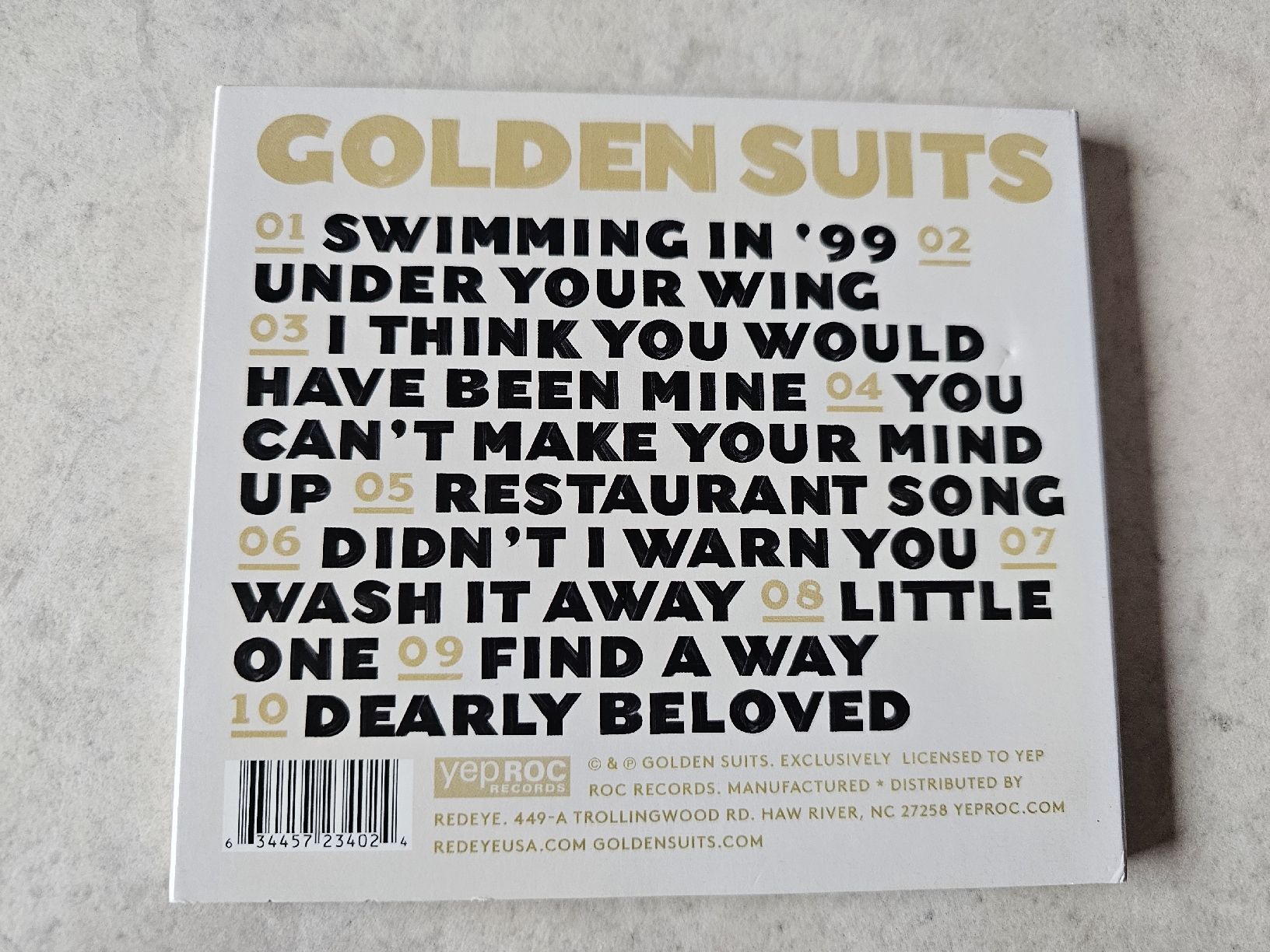CDs: Golden Suits  -  Golden Suits – Gebraucht aus Schneisingen von backstore24 1