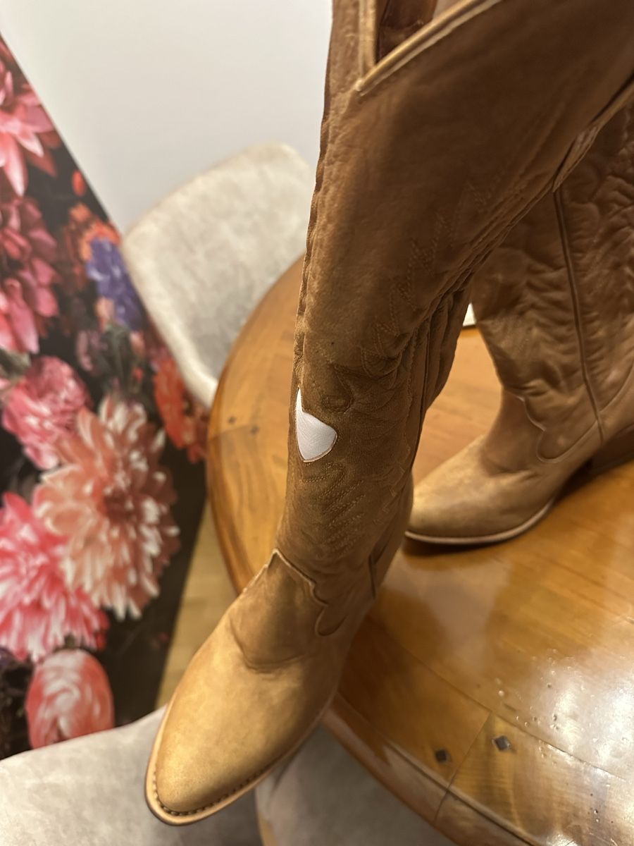 Scarpe da donna: Handmade Cowboyboots Gr. 40 – Nuovo (secondo la descrizione) da Zürich venduto da Jess1999