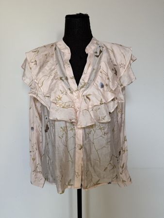 Boho Rüschenbluse