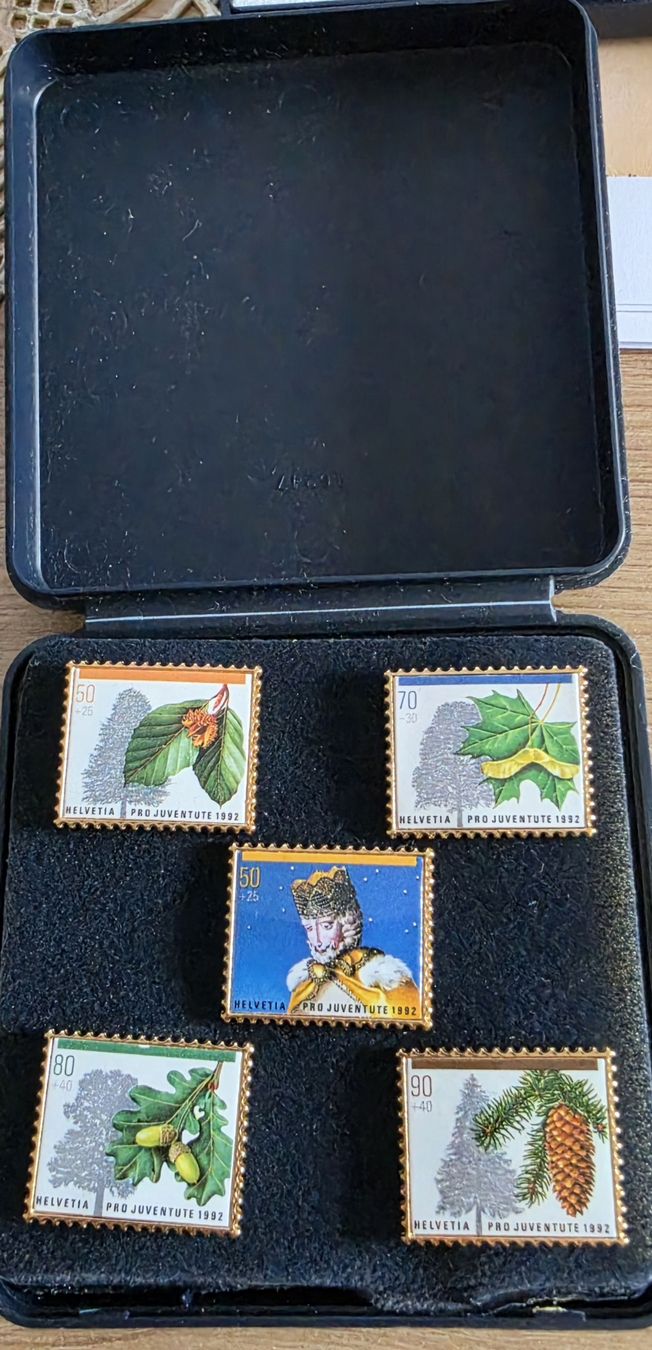 Spille & Fermagli: Pins Set Pro Juventute 1992 – Usato da Burgdorf venduto da Photofan58 1