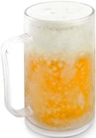 Frosty Mug Becher Bier Getränk Eis kalt Frozen Ice Krug