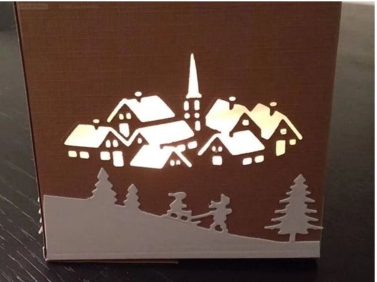 Schablonen: Stanzschablone Nr. R183, Dorf, Häuser (Sizzix geeignet) – Neu und originalverpackt aus Gretzenbach von Fliegepilz56 1