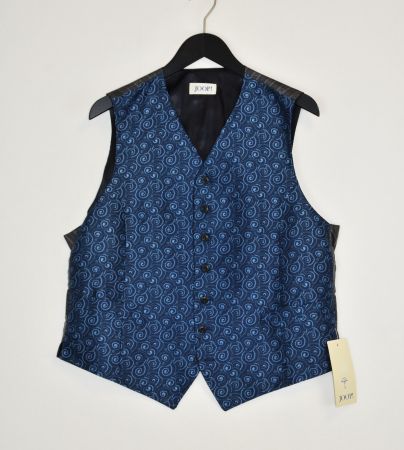 JOOP Herren Gilet Anzugweste/Lp:229Fr/Royal blau/Gr.52/NEU