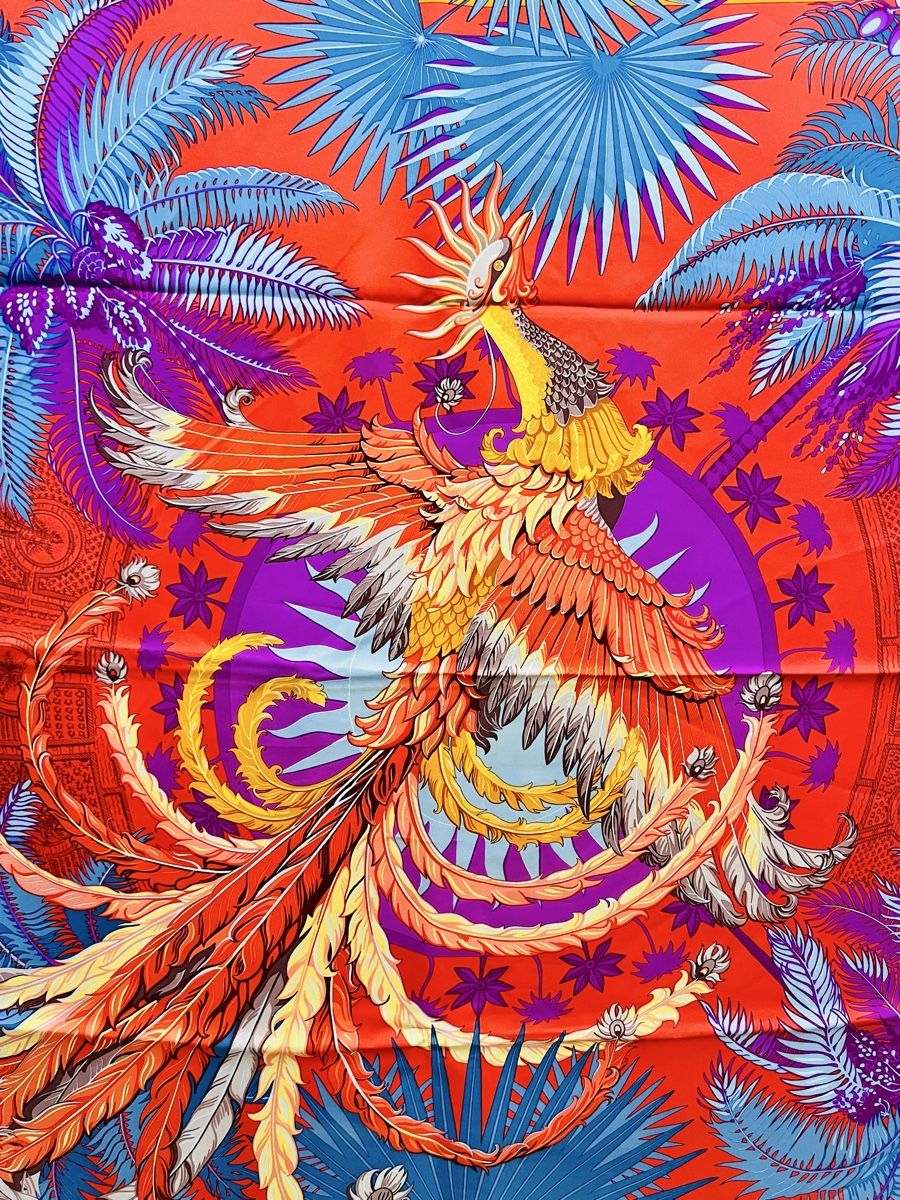 Hermès Foulards, Tücher & Schals: ❤️HERMÈS ❤️ mythique Phoenix foulard – Gebraucht aus Zürich von  1