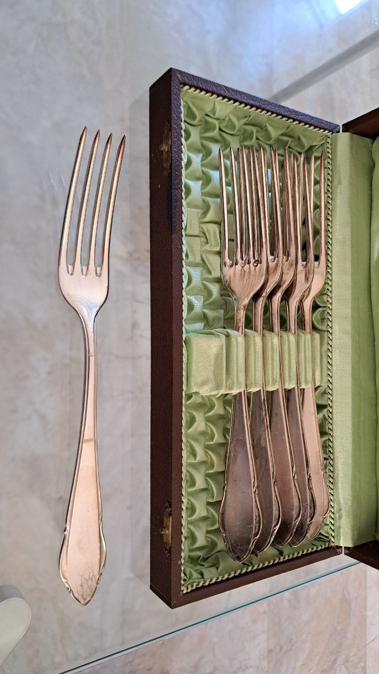 WMF Bestecksets: WMF 6er Gabelset 90 versilbert – Gebraucht aus Buochs von Shoppingfriend 1