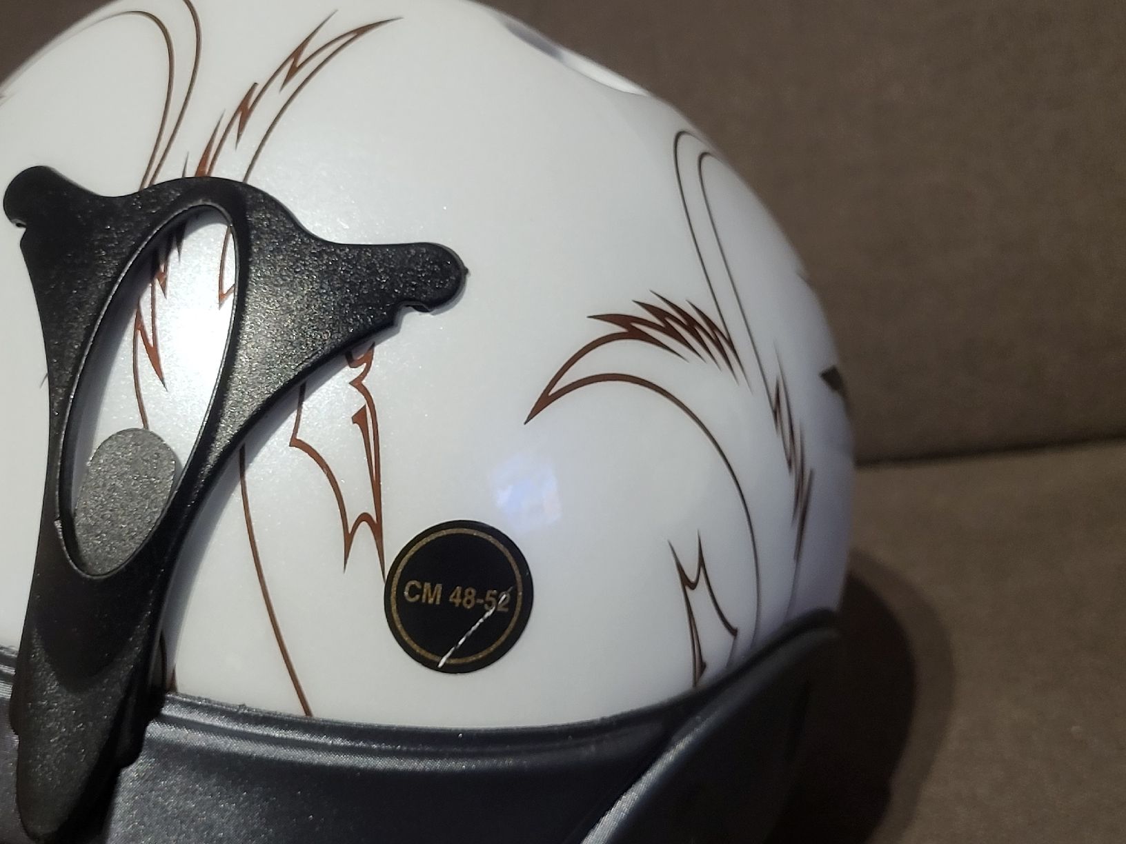 Alpina Helme: Alpina Skihelm weiss – Gebraucht aus Affoltern am Albis von Avogadra 1