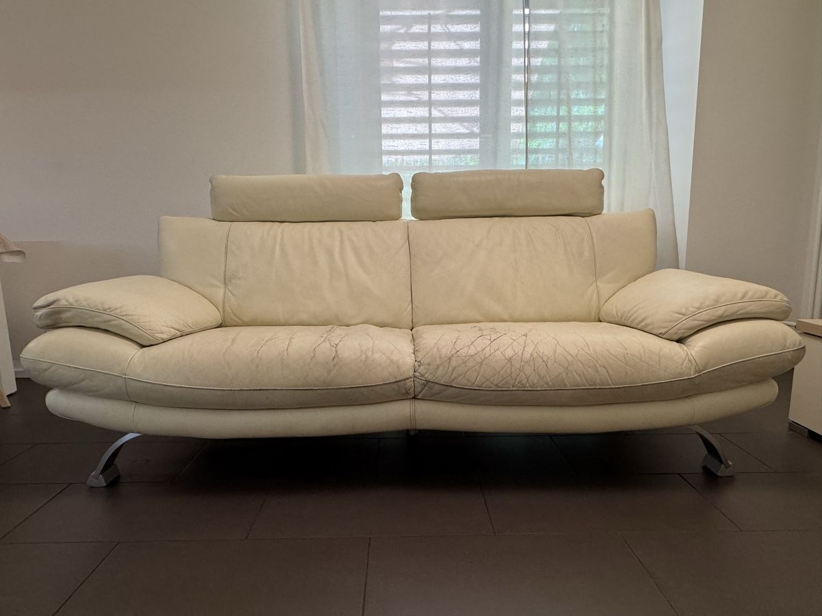 Sofas: Sofa aus Echtleder 3-Sitzer – D'occasion à Zürich par ThaliaL 8