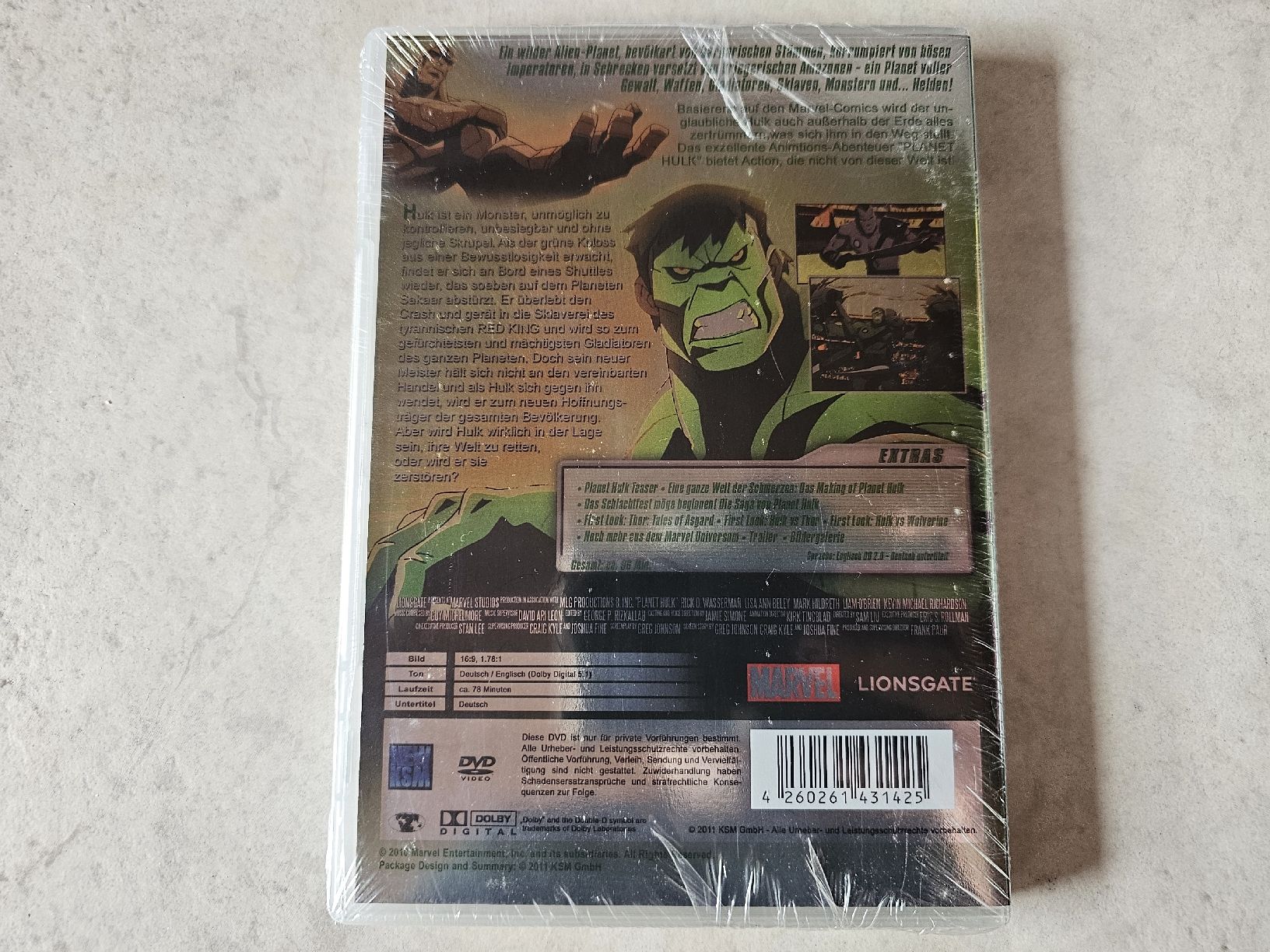 Tutti i DVDs: Planet Hulk  /  Fabrikneu  (Animated Marvel) – Nuovo e nell'imballaggio originale da Schneisingen venduto da backstore24 1