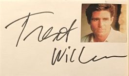 Treat Williams 1951-2023 Autogramm Karte m.Bild 8x12cm
