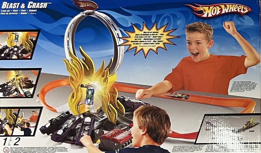 Spielzeuge: Hot Wheels "Blast & Crash" – Gebraucht aus Zürich von kangi25