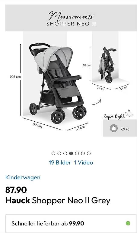 Carrozzine: Reisekinderwagen Hauck – Usato da Pfäffikon SZ venduto da hejaeggi