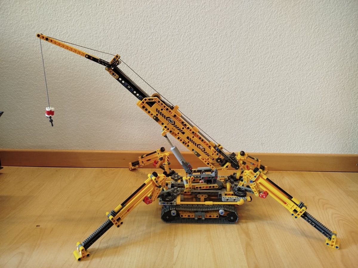 Lego Kit di costruzioni: Lego Technic Spinnen- Kran, Set 8288 Raupenkran – Usato da Willisau venduto da Kaja24 2