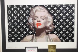 Death NYC "Pop Art Druck" Handsigniert, Marilyn Monroe