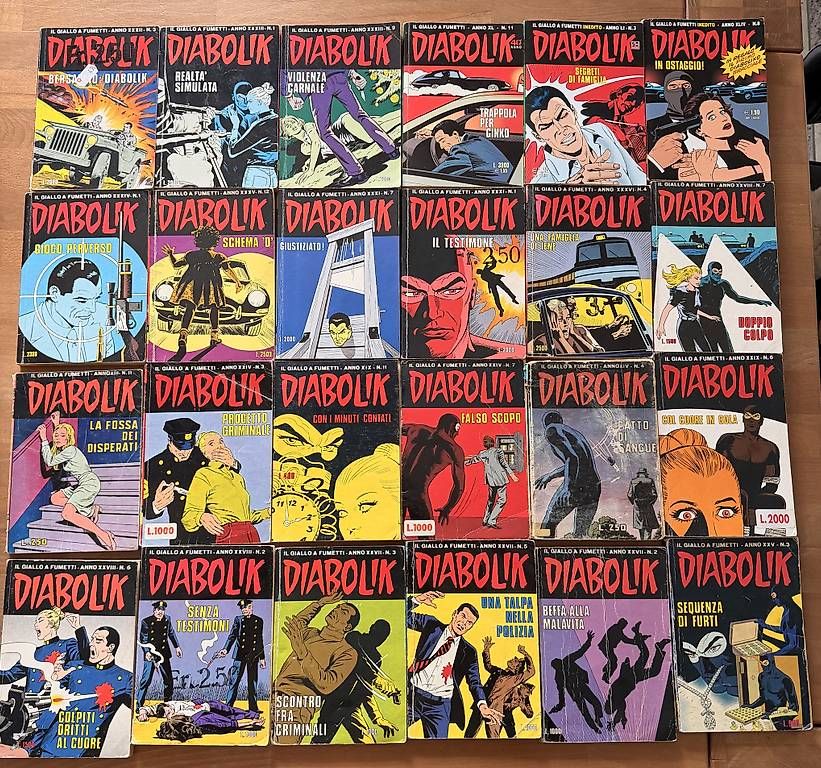 Comics: Fumetti Diabolik – Gebraucht aus Bellinzona von -1White1Wolf1-