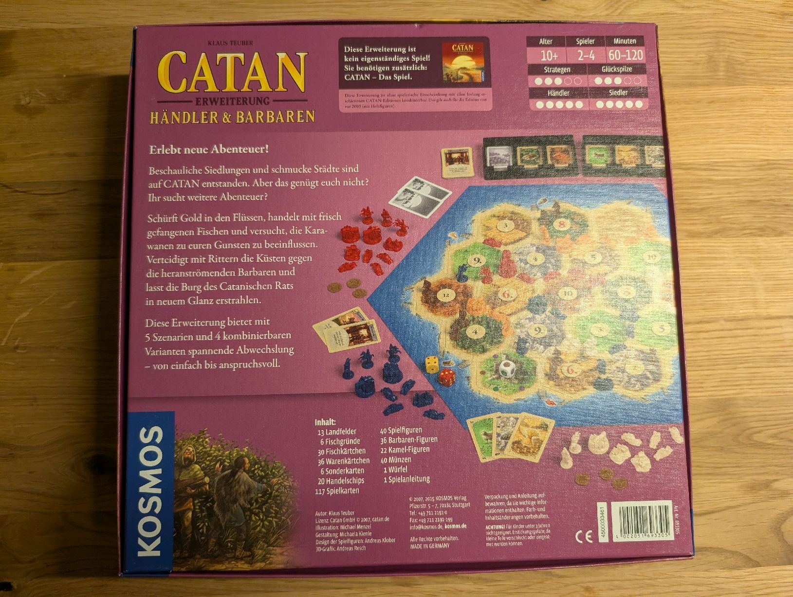 Kosmos Giochi: Catan Händler & Barbaren – Usato da Winterthur venduto da mrcsrs 1